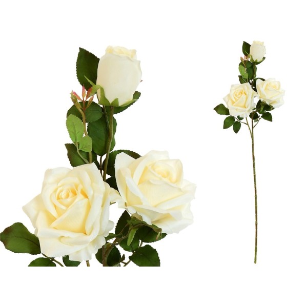 VARA ROSAS (A) X 3 -85CM (BLANCO)