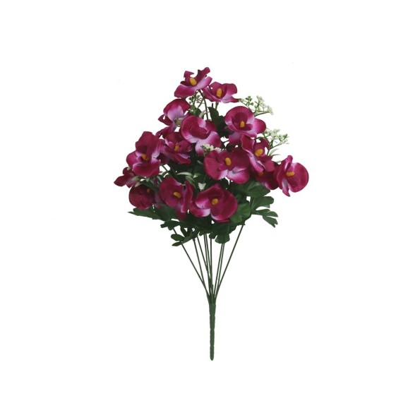 RAMO CYMBIDIUM X 9 X 18-43 CM (BURDEOS)