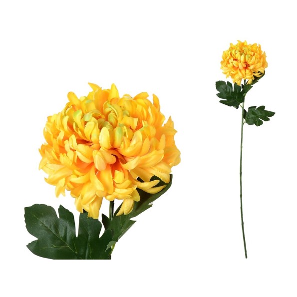 VARA CRISANTEMO -80CM (AMARILLO)