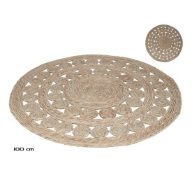 ALFOMBRA RAFIA NATURA DIAM 100CM