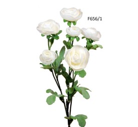 R.RANUNCULUSX6 CREMA 68cm (F656/1)