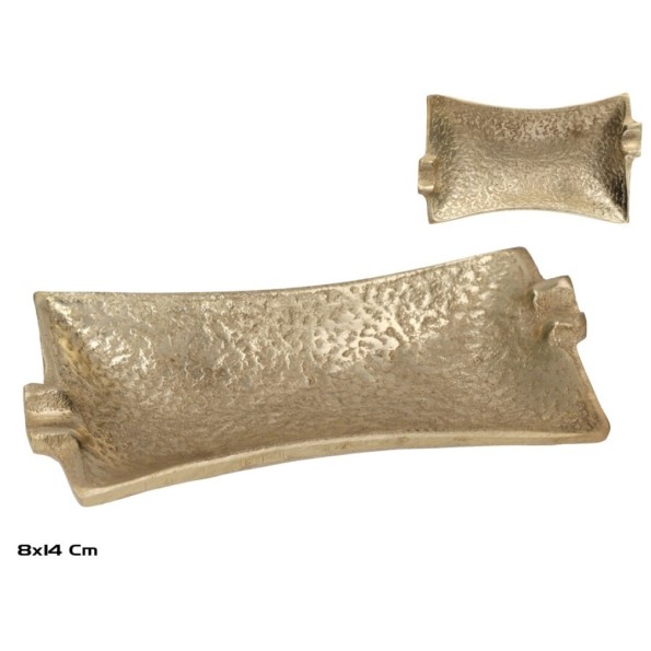 BANDEJA DECORATIVA RECT. 14X8X2CM (5243)
