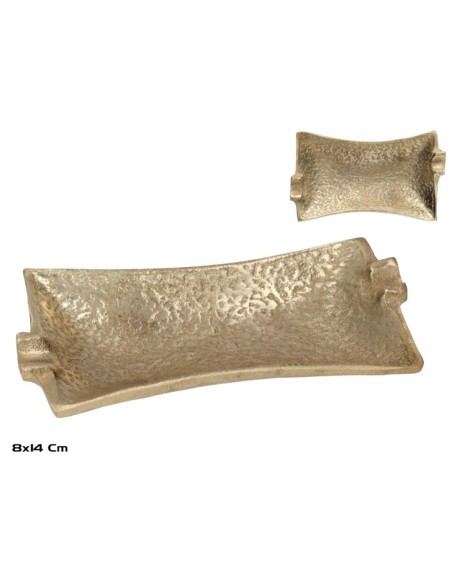 BANDEJA DECORATIVA RECT. 14X8X2CM (5243)