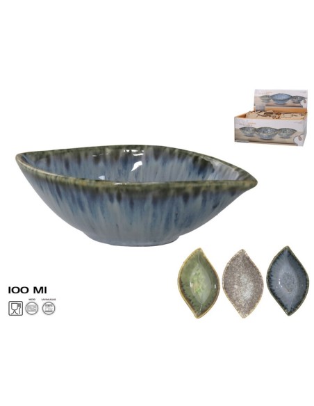 BOWL APERITIVO PORCEL 13X8X3,6CM LUCENA 3 SURT.