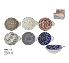 BOWL APERITIVO PORCEL 11,5X9,5X3,8CM GANDIA 6 SURT