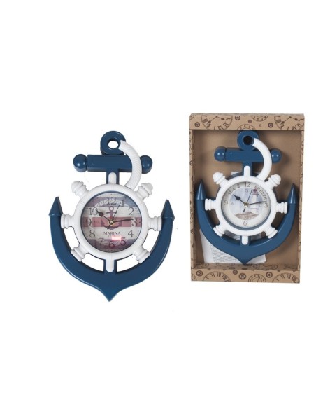 RELOJ DE PARED SEA 33x24CM 2.COLOR/SURT