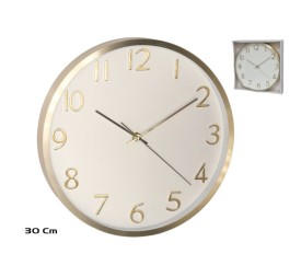 RELOJ DE PARED CLAUDIO 30CM ORO