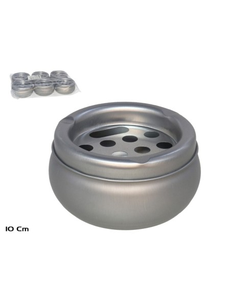 CENICERO LOTO 10X10X5,5 CM