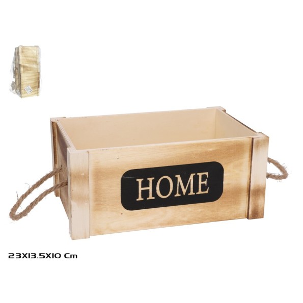 CAJA HOME NATURAL 23X13,5X10CM