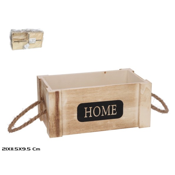 CAJA HOME NATURAL 21X11,5X9,5CM