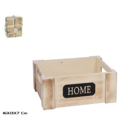 CAJA HOME NATURAL  16X13X7CM