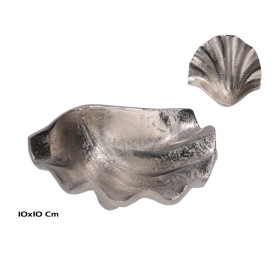 BOWL DECORATIVO CONCHA 10X10X3CM NIQUEL