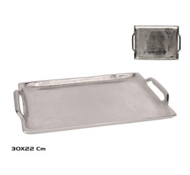 BANDEJA RECT. 30X22X3CM NIQUEL