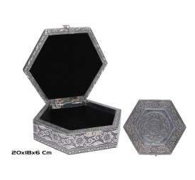 JOYERO HEXAGONAL OM 20X18X6CM
