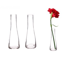 FLORERO CRISTAL BASE ANCHA