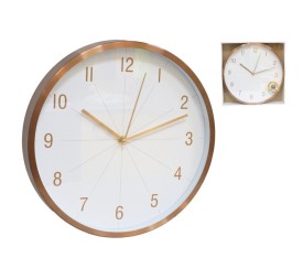 RELOJ DE PARED ISIS 30CM ORO ROSA