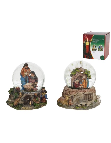 BOLA DE AGUA NACIMIENTO 9CM 4 SURTIDOS