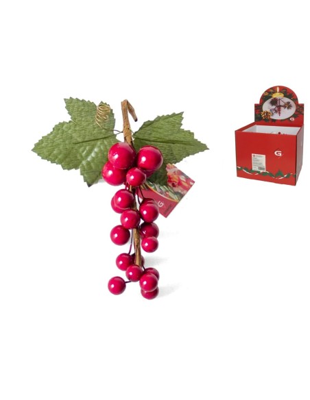 PICK UVA ROJO 20CM