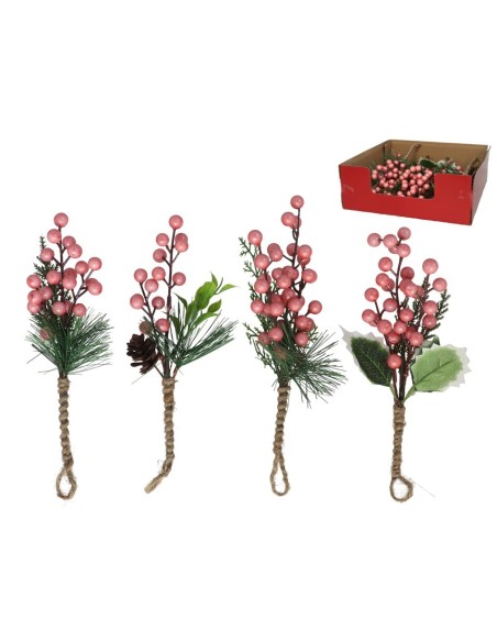 VARA BAYAS ROSAS 27CM 4STD