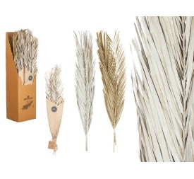 RAMILLETE HOJAS PALMERA SURT BLANCO Y NATURAL