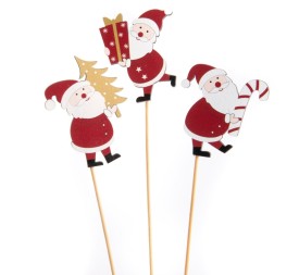 PICK S/12 PAPÁ NOEL 3 MIX DISEÑO CM 7 H40