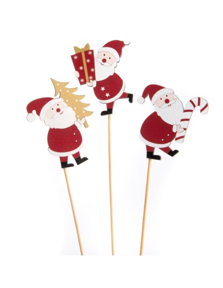 PICK S/12 PAPÁ NOEL 3 MIX DISEÑO CM 7 H40