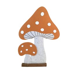 SETAS TELA SOBRE BASE DE MADERA RECTANGULAR 35X6 H 50