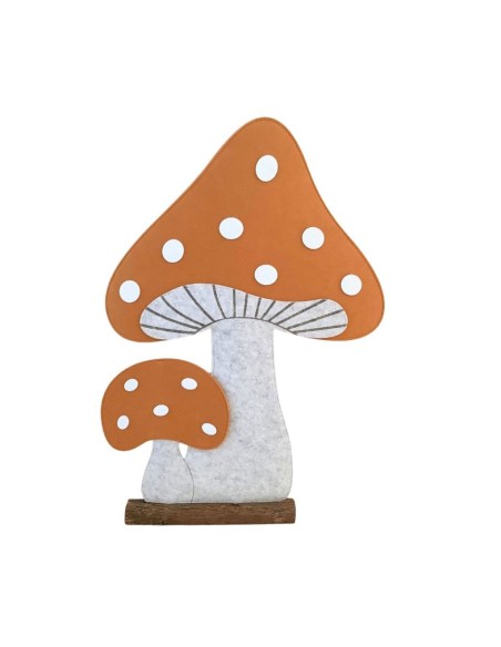 SETAS TELA SOBRE BASE DE MADERA RECTANGULAR 35X6 H 50