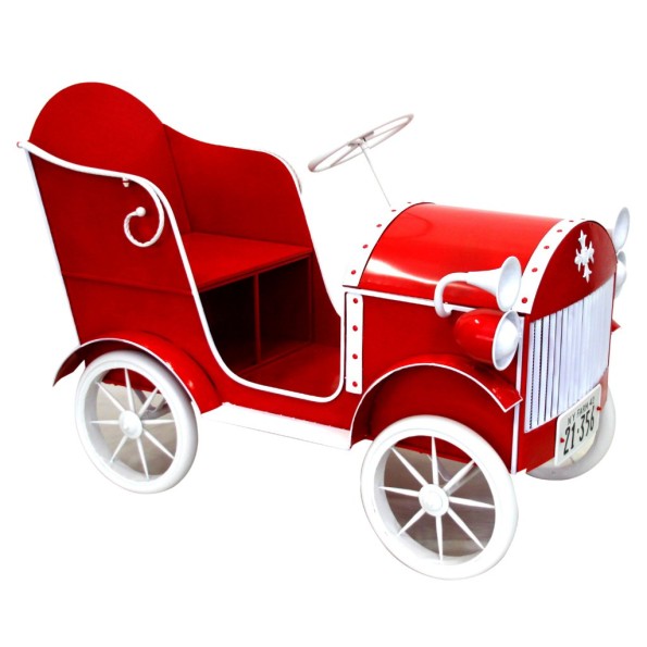 DECORACION COCHE  ROJO/BLANCO 86X94 H157