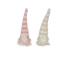 GNOMO GORRO RAYAS 10X10X30CM 2STD