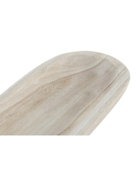 CENTRO MESA PAULOWNIA 43X16X4 NATURAL MARRON CLARO