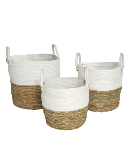 S/3 CESTAS SEVILLA 34X34X29CM