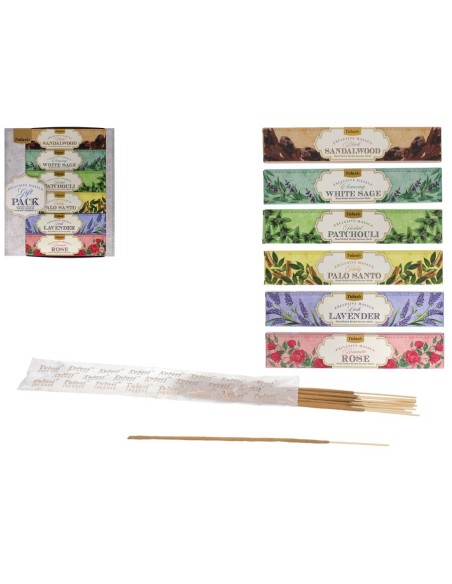 INCIENSO 15G 14 STICKS PACK 6STD EXCLUSIVE MASALA GIFT