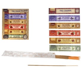INCIENSO 15G 14 STICK PACK 6STD NAG CHAMPA DELIGHT