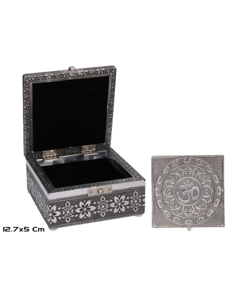 JOYERO 3D OM 12,7X12,7X5CM JOYERO 3D OM 12,7X12,7X5CM