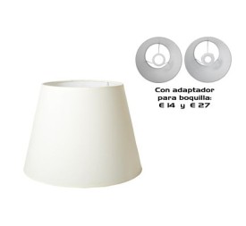 PANTALLA CONICA 25CM C/ADAPTADOR E14/E27