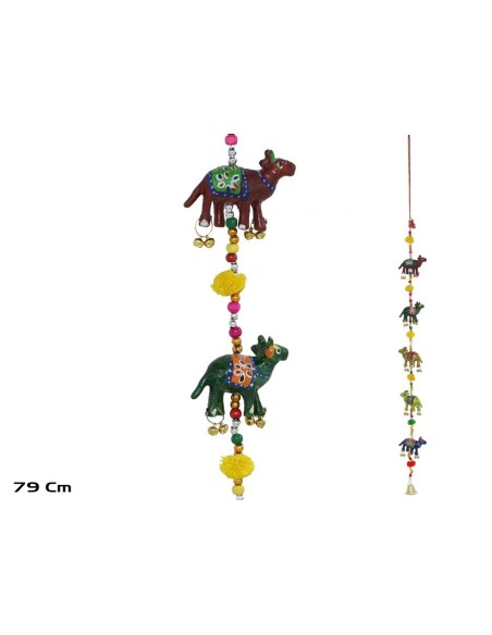 COLGANTE CAMPANAS VACA 79CM