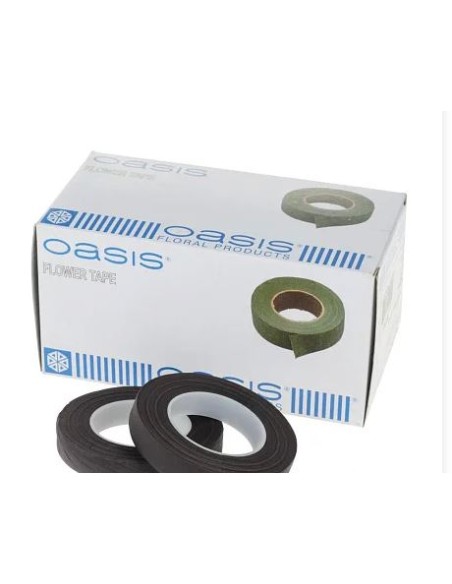 TAPE FLORAL MARRON 13mmx 27m