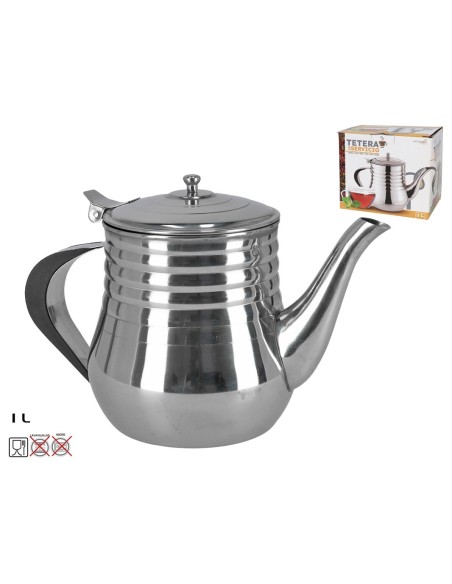 TETERA SERVICIO 1.0 LT. - ACERO INOX.