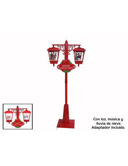 FAROLA MUSICAL 2FAROLES 66LUCES 188X81X4