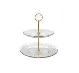 TARTERA 2 ALTURAS KIRA 23X24 CM