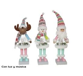 MUÑECO MUSICAL 5 LED 14X11X56CM 3STD