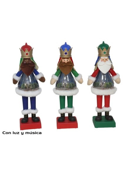 Mayorista MUÑECO REY MUSICAL 5 LED ERIK | Mundo Flor