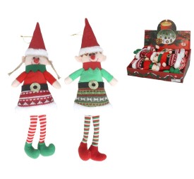 ELFO COLGANTE GORRO XMAS DECO 35 CM