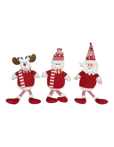 COLGANTE NAVIDAD 3 SURTIDOS 8X42 CM