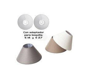 PANTALLA MOON 3.STD 30CM C/ADAPT E14/E27