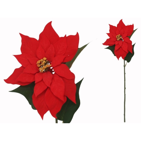 VARA POINSETTIA 70CM (ROJA)