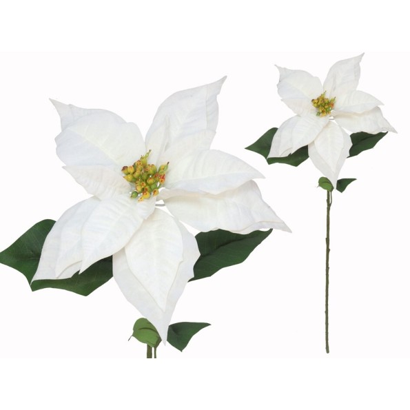 VARA POINSETTIA 71X30CM (BLANCA)