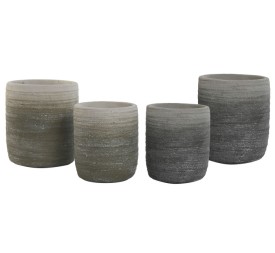 MACETERO SET 2 CEMENTO 17X17X20 DIFUMINADO 2 SURT.