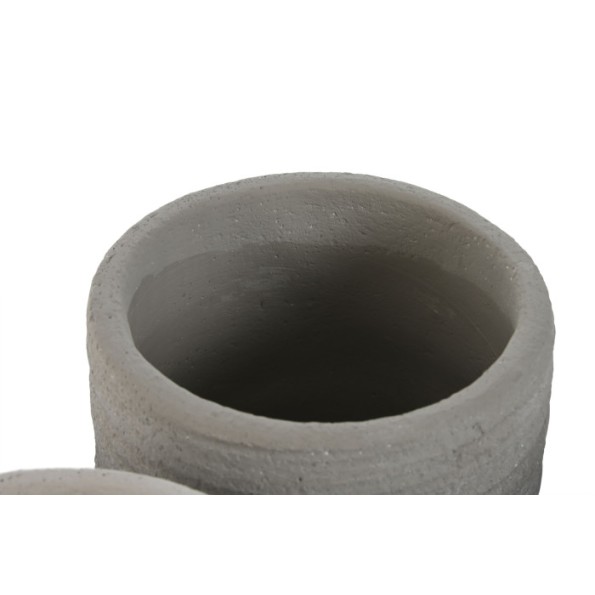 MACETERO SET 2 CEMENTO 17X17X20 DIFUMINADO 2 SURT.